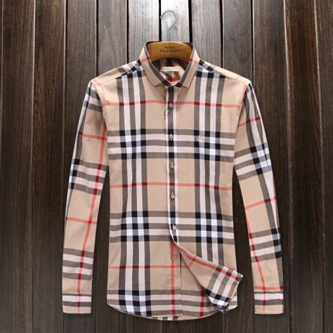 fake mens burberry shirts|burberry flannel shirt men's.